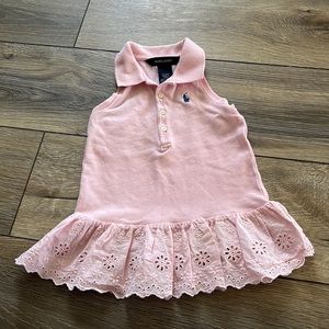 Pink Polo Dress